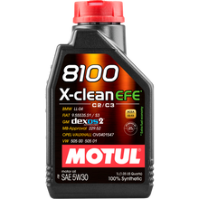 Cargar imagen en el visor de la galería, Motul 1L Synthetic Engine Oil 8100 X-CLEAN 5W30