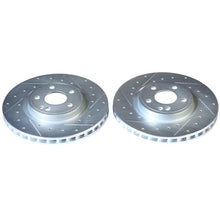 Cargar imagen en el visor de la galería, Power Stop 17-19 Infiniti QX30 Front Evolution Drilled &amp; Slotted Rotors - Pair