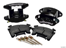 Cargar imagen en el visor de la galería, Wilwood D154 Front Caliper Kit - Black 2.50in Piston 1.04in Rotor