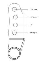 Cargar imagen en el visor de la galería, Ridetech 2015+ Ford F-150 2WD/4WD Adjustable Rear Shackles