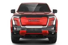 Cargar imagen en el visor de la galería, AVS 2024 GMC Sierra EV Aeroskin Low Profile Acrylic Hood Shield - Smoke