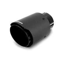 Cargar imagen en el visor de la galería, Mishimoto Carbon Fiber Muffler Tip 2.5in Inlet 3.5in Outlet Black