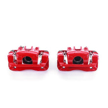 Cargar imagen en el visor de la galería, Power Stop 99-05 Hyundai Sonata Rear Red Calipers w/Brackets - Pair