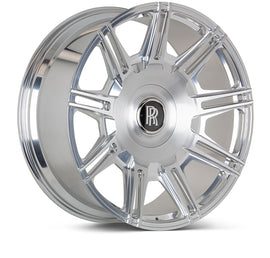 Vossen x Novitec SP2 23x10 / 5x112 / ET5 - Brushed Gloss Clear Wheel - (RR Cullinan/Phantom - Rear)