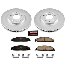 Cargar imagen en el visor de la galería, Power Stop 03-07 Cadillac CTS Front Z17 Evolution Geomet Coated Brake Kit