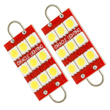 Cargar imagen en el visor de la galería, Oracle 44MM 6 LED 3 Chip - Loop Festoon Bulbs (Pair) - White