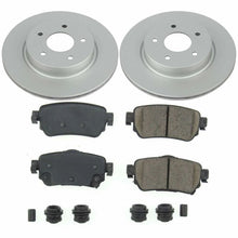 Cargar imagen en el visor de la galería, Power Stop 18-19 Nissan Leaf Rear Z17 Evolution Geomet Coated Brake Kit