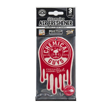 Load image into Gallery viewer, Chemical Guys Hanging Air Freshener 3-Pack Variety - Black Frost, Cherry Blast, Pina Colada