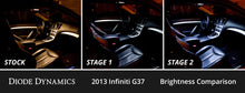 Cargar imagen en el visor de la galería, Diode Dynamics 07-15 Infiniti G37 Sedan Interior LED Kit Cool White Stage 1