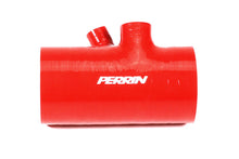 Cargar imagen en el visor de la galería, Perrin 2022+ Subaru WRX Red 3in Turbo Inlet Hose w/ Nozzle (Short)