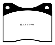 Cargar imagen en el visor de la galería, EBC 79-86 Alfa Romeo 6 2.0 Greenstuff Front Brake Pads
