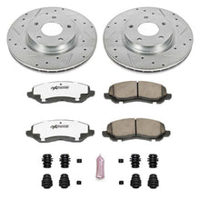 Cargar imagen en el visor de la galería, Power Stop 11-14 Chrysler 200 Front Z26 Street Warrior Brake Kit