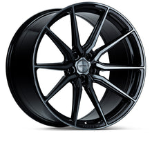 Cargar imagen en el visor de la galería, Vossen HF-3 20x10 / 5x112 / ET50 / Deep Face / 66.5 - Double Tinted - Gloss Black Wheel