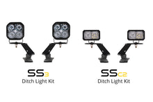 Cargar imagen en el visor de la galería, Diode Dynamics 19-21 Ford Ranger Pro SS3 LED Ditch Light Kit - White Combo