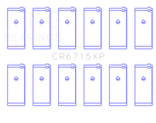 Cargar imagen en el visor de la galería, King Nissan TB42/TB45/TB48 L6 4.2L/4.5L/4.8L (Size STD) Tri-Metal Perf Rod Bearing Set