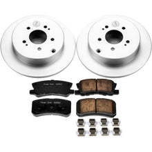 Cargar imagen en el visor de la galería, Power Stop 04-11 Mitsubishi Endeavor Rear Z17 Evolution Geomet Coated Brake Kit