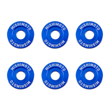 Load image into Gallery viewer, Mishimoto Large Fender Washer Kit (6pcs) - Blue