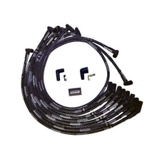 Cargar imagen en el visor de la galería, Moroso SB Ford 351W 135 Plug HEI Dist Sleeved Ultra Spark Plug Wire Set - Black