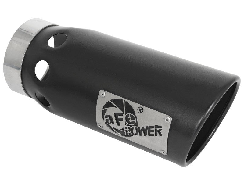 aFe MACHForce XP Exhausts Cat-Back SS-409 Nissan Titan XD 16-19 V8-5.6L - Black