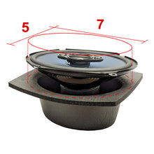 Cargar imagen en el visor de la galería, DEI Speaker Baffles 5in x 7in Oval Pair