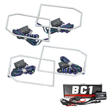 Cargar imagen en el visor de la galería, Oracle Chevy Silverado 14-15 Halo Kit Non-Projector Style - ColorSHIFT w/ BC1 Controller