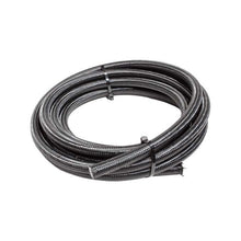 Load image into Gallery viewer, Snow Performance 12 Black Nylon Braided Stainless PTFE Hose - 15ft