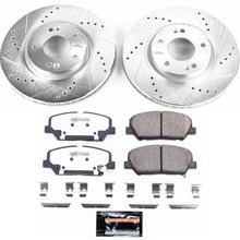 Cargar imagen en el visor de la galería, Power Stop 13-15 Hyundai Veloster Front Z26 Street Warrior Brake Kit