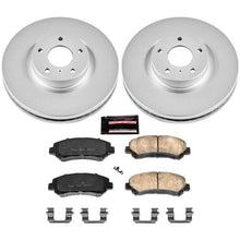 Cargar imagen en el visor de la galería, Power Stop 09-14 Nissan Maxima Front Z17 Evolution Geomet Coated Brake Kit