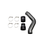 Wehrli 13-18 Cummins 6.7L Driver Side 3.5in Intercooler Pipe - Candy Teal