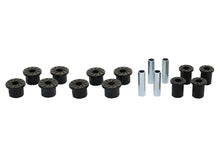 Cargar imagen en el visor de la galería, Whiteline 89-95 Toyota Pickup / 01-04 Toyota Tacoma Rear Leaf Spring Shackle Bushing Kit