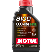 Load image into Gallery viewer, Motul 1L Synthetic Engine Oil 8100 Eco-Lite Gen3 5W20