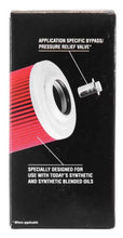Cargar imagen en el visor de la galería, K&amp;N Oil Filter Powersports Cartridge Oil Filter