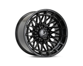Vossen HFX-3 24x12 - 8x165.1 - ET44 - Ultra Deep Face - 125.1 - Gloss Black Wheel