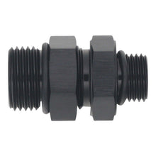 Cargar imagen en el visor de la galería, DeatschWerks 6AN ORB Male to 8AN ORB Male Swivel Adapter - Anodized Matte Black