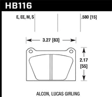 Cargar imagen en el visor de la galería, Hawk ER-1 Brake Pads