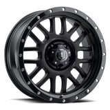 ICON Alpha 20x9 / 6x5.5 / 16mm / 5.625in BS Gloss Black Wheel