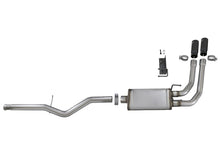 Load image into Gallery viewer, aFe Rebel Series 3in to 2.5in 409 SS Cat-Back Exhaust w/ Black Tips 09-18 GM Silverado/Sierra 5.4L