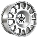 BBS TS-R 18x9in - 6x135 - 87.1 CB - ET0 - Satin Silver Wheel