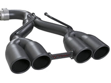 Cargar imagen en el visor de la galería, aFe Rebel Series 2.5in. 304 SS C/B Exhaust System 2018 Jeep Wrangler (JL) V6-3.6L - Black Tip