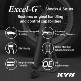 KYB 15-21 Kia Sedona Excel-G Gas Strut - Front Right