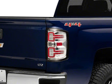 Cargar imagen en el visor de la galería, Raxiom 14-18 Chevrolet Silverado 1500 LED Tail Lights/Seq Turn Signals- Chrome- Clear Lens