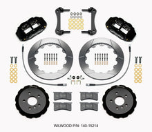 Cargar imagen en el visor de la galería, Wilwood Narrow Superlite 6R Front Hat Kit 12.88in 2014-2015 Mini Cooper w/Lines