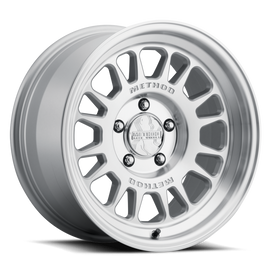 Method MR318 17x8.5 / 5x5 BP / 0mm Offset / 71.50 CB Machined-Clear Coat