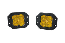 Cargar imagen en el visor de la galería, Diode Dynamics SS3 Sport ABL - Yellow SAE Fog Flush (Pair)