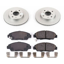 Load image into Gallery viewer, Power Stop 92-96 Honda Prelude Front Z17 Evolution Geomet Coated Brake Kit