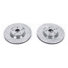 Cargar imagen en el visor de la galería, Power Stop 09-10 Lexus GS350 Front Evolution Drilled &amp; Slotted Rotors - Pair