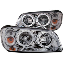 Cargar imagen en el visor de la galería, ANZO 2002-2003 Nissan Maxima Crystal Headlights w/ Halo Chrome