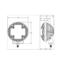 Cargar imagen en el visor de la galería, ARB Nacho 5.75in Offroad TM5 Amber White LED Light Set