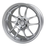 Enkei PF01 18x8 5x114.3 Bolt Pattern 45mm Offset 75 Bore Dia Silver Wheel