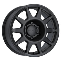 Cargar imagen en el visor de la galería, Nomad N505SB Touring 17x8.5in / 6x139.7 BP / 35mm Offset / 106.1mm Bore - Satin Black